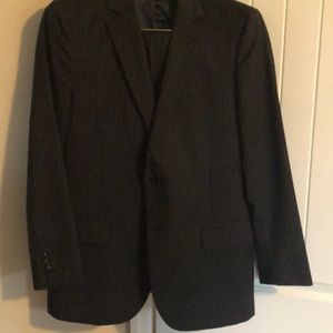 Brooks Brothers gray pinstripe suit